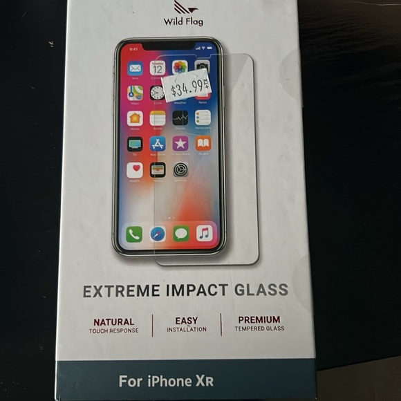 Wil Flag Extreme Impact Glass For IPhone XR - Picture 2 of 2